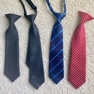 Boys Neckties (4) - Like New!